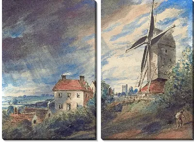 Картина Stanway Mill, недалеко от Колчестера