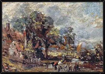 Картина Эскиз к «Возу сена»