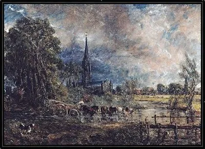 Картина Собор Солсбери