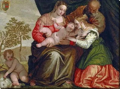 Картина Мистическое обручение святой Екатерины