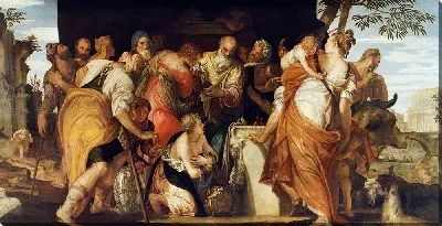 Картина Помазание Давида