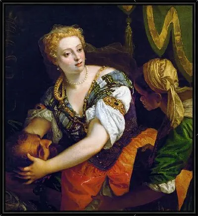 Юдифь с головой Олоферна