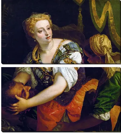 Юдифь с головой Олоферна