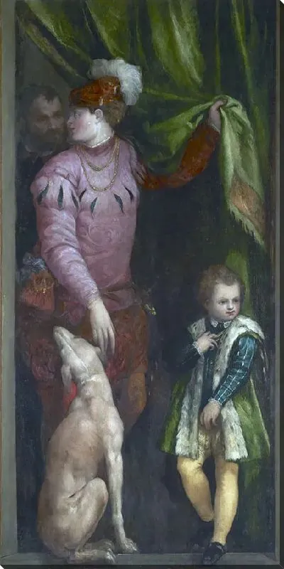 Картина Мальчик и паж