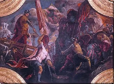 Картина Венецианцы завоевывают Галлиполи