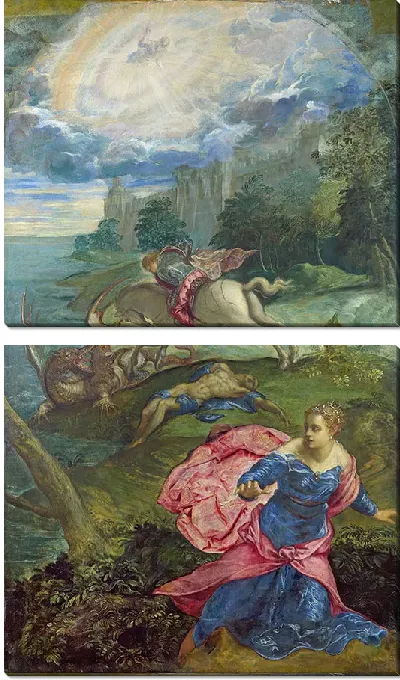 Картина Святой Георгий и дракон