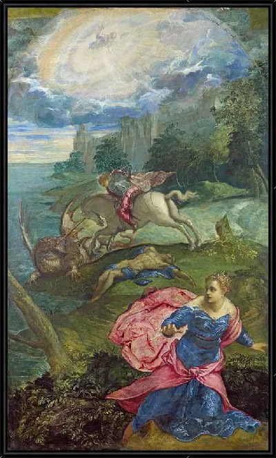 Картина Святой Георгий и дракон