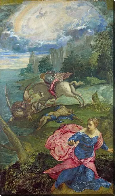 Картина Святой Георгий и дракон