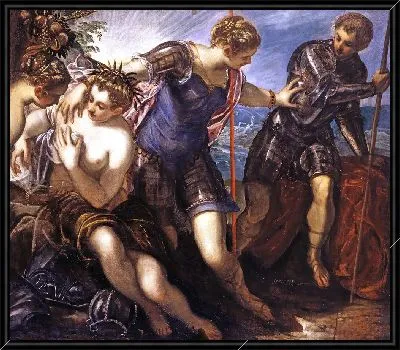 Афина Паллада прогоняет Марса