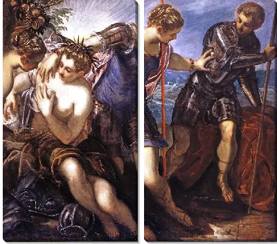 Афина Паллада прогоняет Марса