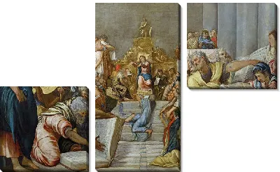 Картина Диспут Иисуса среди учителей Храма