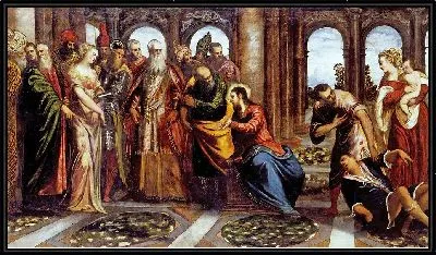 Христос и прелюбодейка