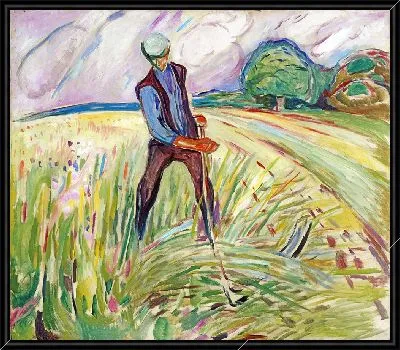 Картина Косарь