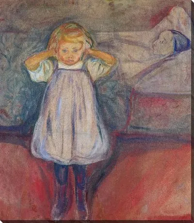 Картина Ребенок и смерть