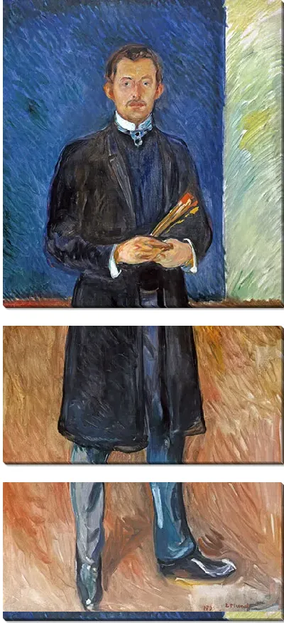 Картина Автопортрет с кистями