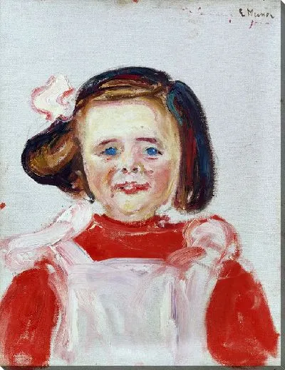 Картина Портрет девушки (Эрдмут Эше)