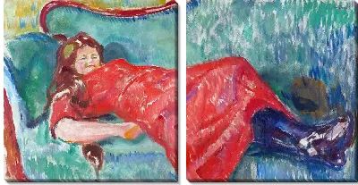 Картина На диване