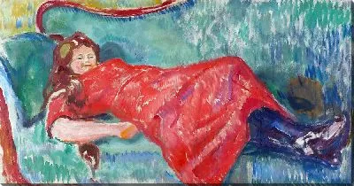 Картина На диване