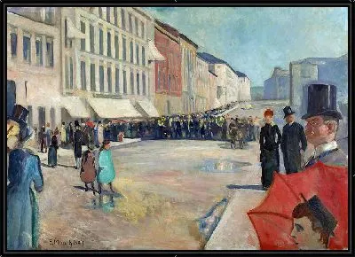 Музыка на улице Карла Юхана