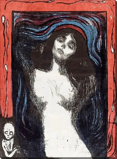 Картина Мадонна (Любящая женщина, Зачатие)