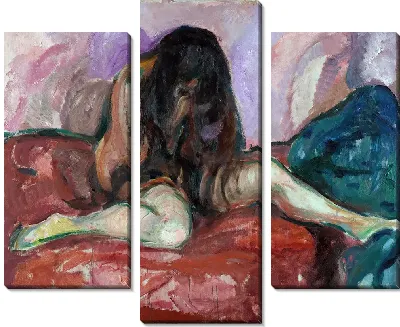 Картина Плачущая обнаженная