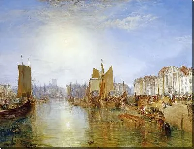 Картина Изменение адреса гавани Дьеппа