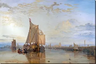 Картина Дорт или Дордрехт Пакетбот «Дорт» из Роттердама застрял