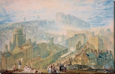 Картина Эдинбург из Калтон-Хилл