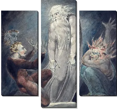 Призрак Самуила является Саулу