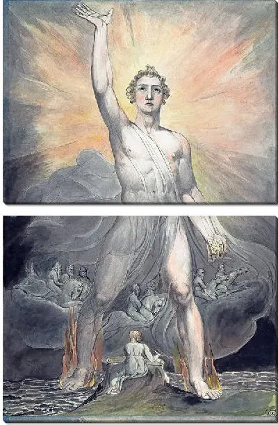 Картина Ангел Откровения (Книга Откровения, глава 10)