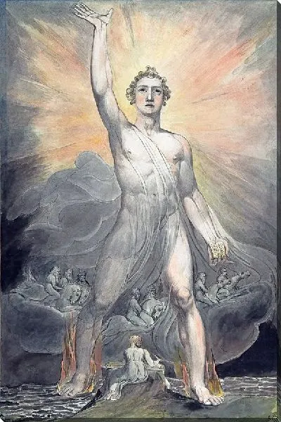 Картина Ангел Откровения (Книга Откровения, глава 10)