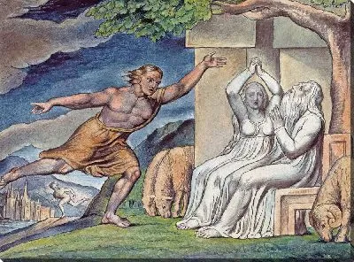 Картина Посланники рассказывают Иову о постигших его несчастьях