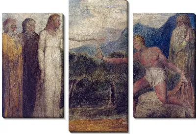 Христос дарует зрение Вартимею