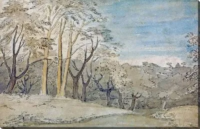 Картина Лесной пейзаж