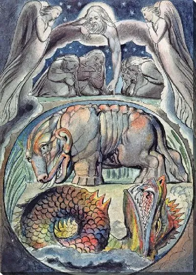 Картина Бегемот и Левиафан