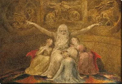 Картина Иов и его дочери