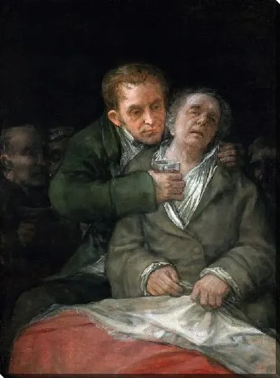 Картина Автопортрет с доктором Арриетой