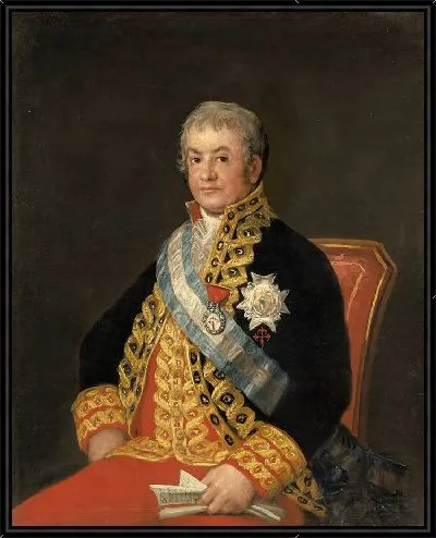 Картина Портрет Хосе Антонио Маркиза де Кабальеро