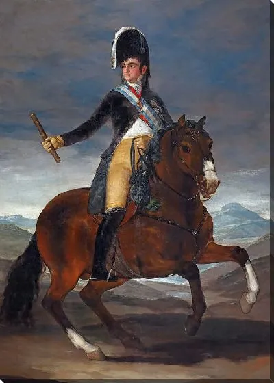 Картина Конный портрет Фердинанда VII.