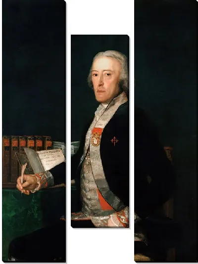 Картина Портрет Феликса Колона работы Ларриатеги