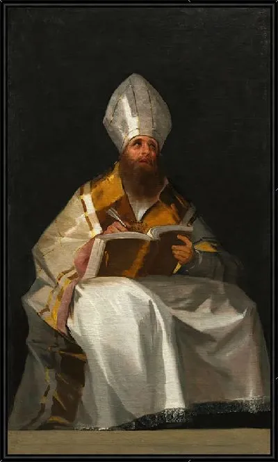 Картина Святой Амвросий