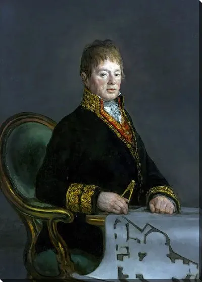 Картина Портрет дона Хуана Антонио Куэрво