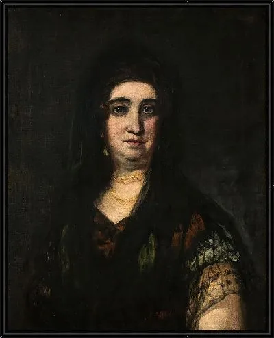 Картина Дама в мантилье