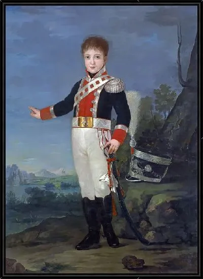 Картина Портрет дона Себастьяна Мари Габриэля Бурбон-Браганса