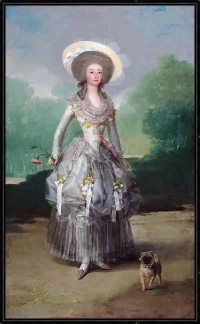 Картина Маркиза Понтежу