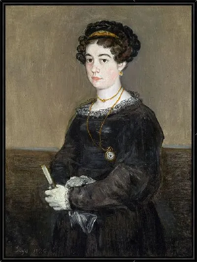 Картина Портрет дамы (Мария Мартинес де Пуга)