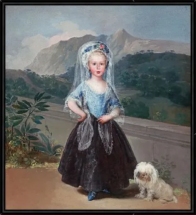 Мария Тереза ​​де Бурбон и Валлабрига, позже графиня Чинчон