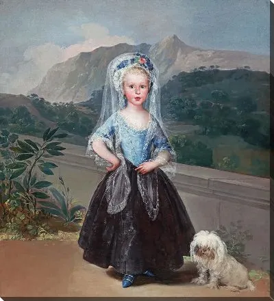 Мария Тереза ​​де Бурбон и Валлабрига, позже графиня Чинчон