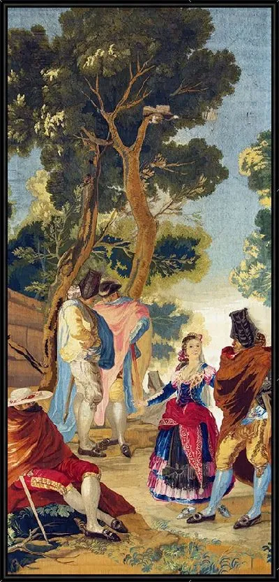 Картина Визит в Андалусию