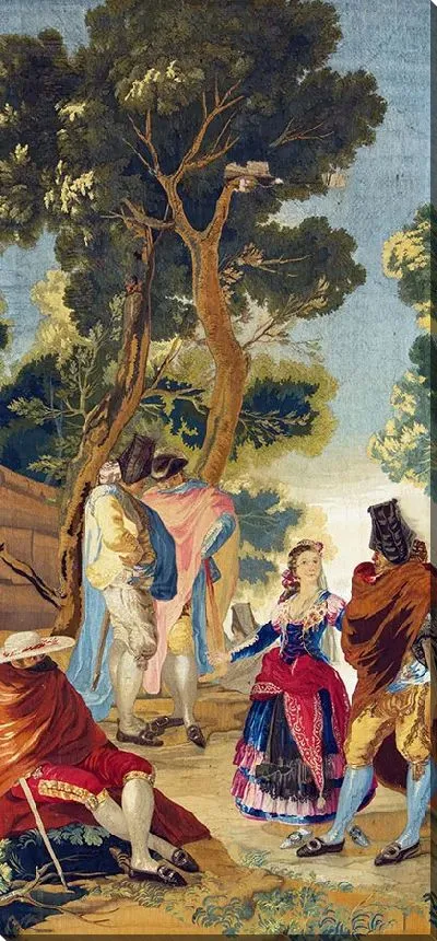 Картина Визит в Андалусию